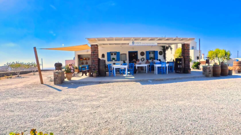 Faros Santorini Restaurant Authentic Greek Food in Akrotiri - Local Santorini Products, Winery & Cooking lessons Faros Santorini Restaurant Authentic Greek Food in Akrotiri Local Santorini Products, Winery & Cooking lessons