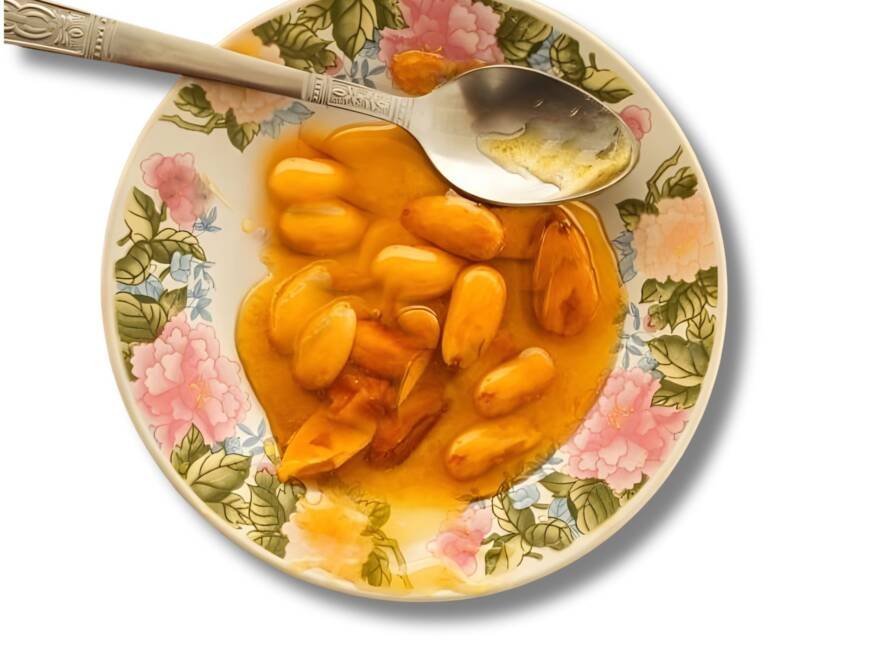 Koufeto, Traditional Dessert almonds in Greek honey