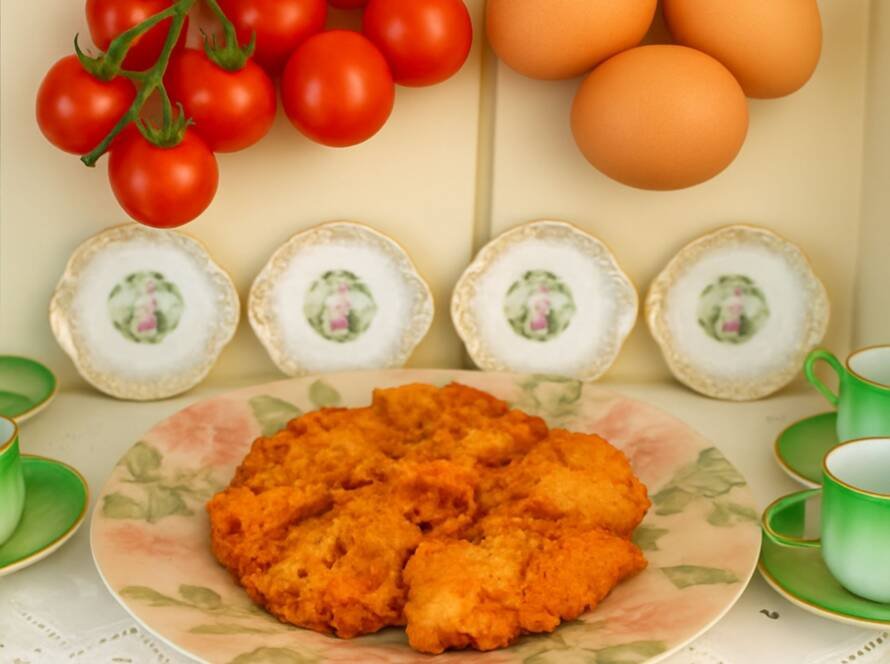 Recipe Greek-style scrambled eggs Kagianas with Santorini cherry tomatoes