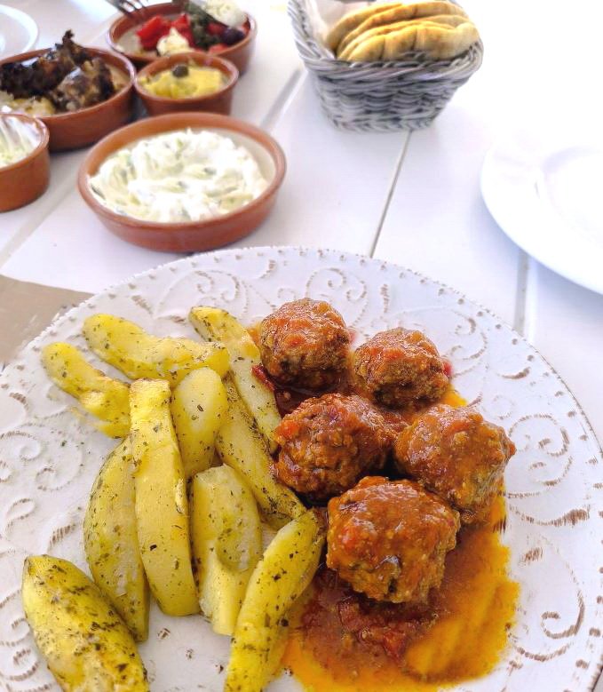 Traditional Local main dish recipes by Faros Santorini