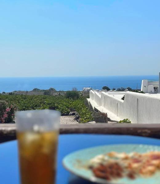 Faros Restaurant in Akrotiri Best Greek Food in Santorini